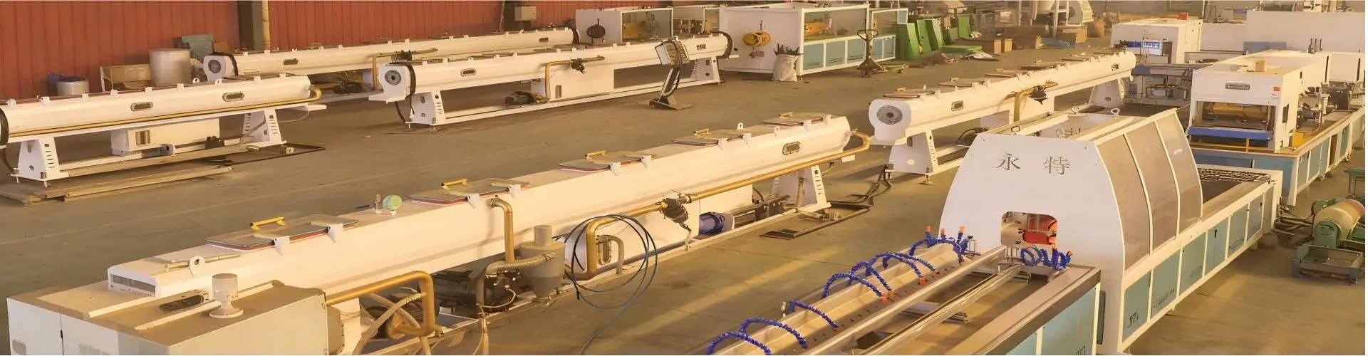 Экструзионная машина для пластиковых труб