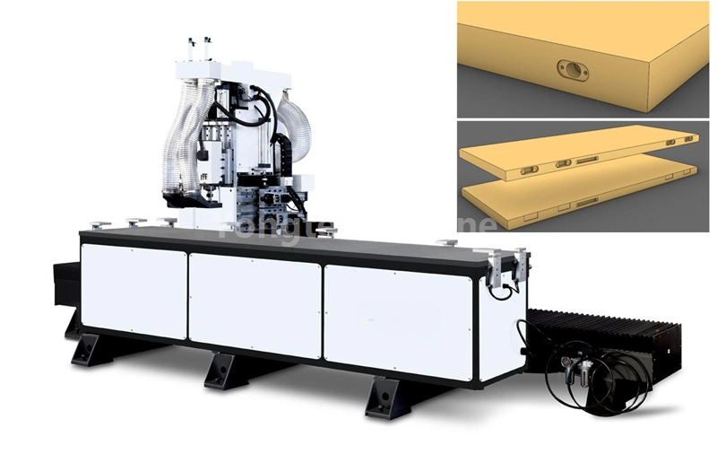 Автоматический станок для сверления отверстий в дверном замке WPC