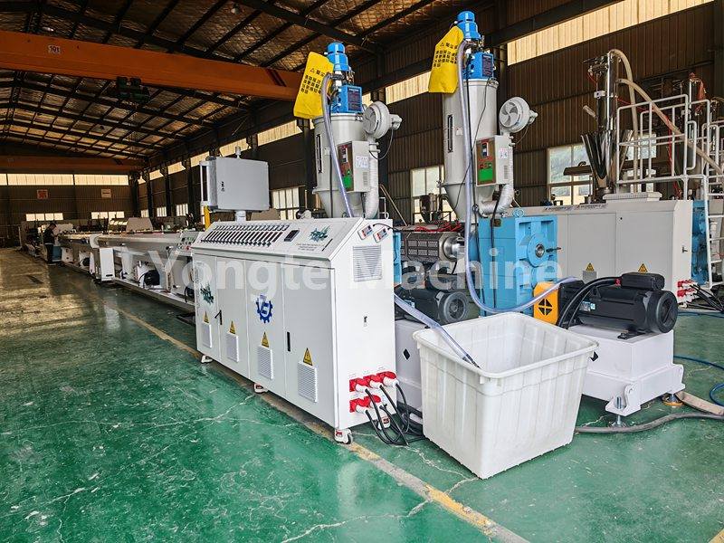 yongte plastic pipe machine with high capacity