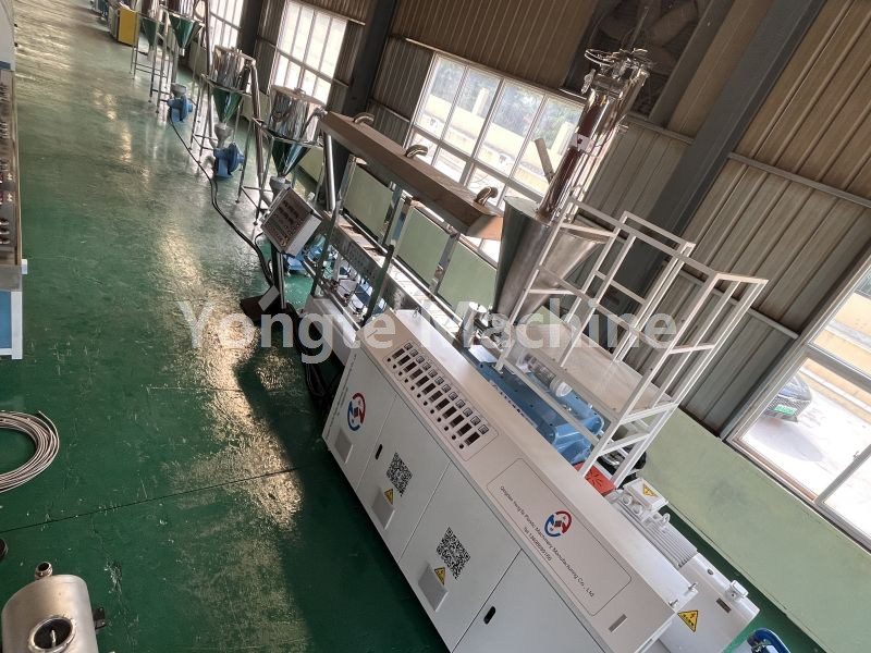 WPC pellet cooling system