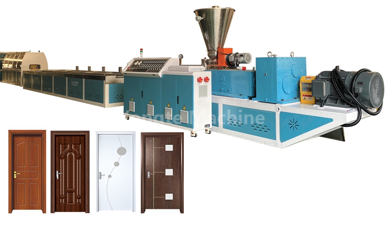 Экструзионная линия для производства дверных панелей WPC