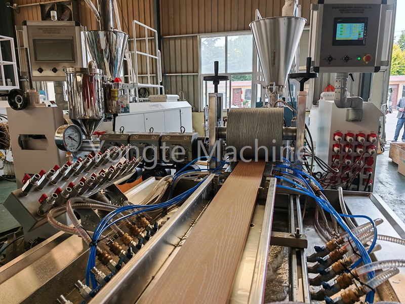 WPE Wood Plastic Composition Extrusion Machine WPC