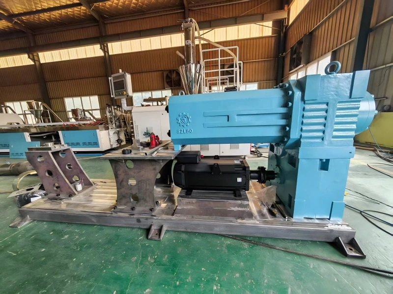 Установка экструдера SJSZ80/156 WPC