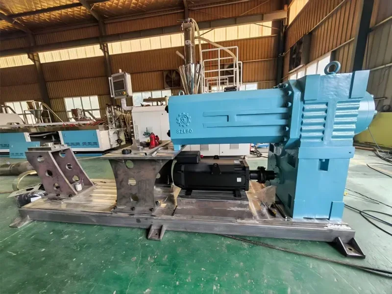 SJSZ80/156 WPC Extruder Installation