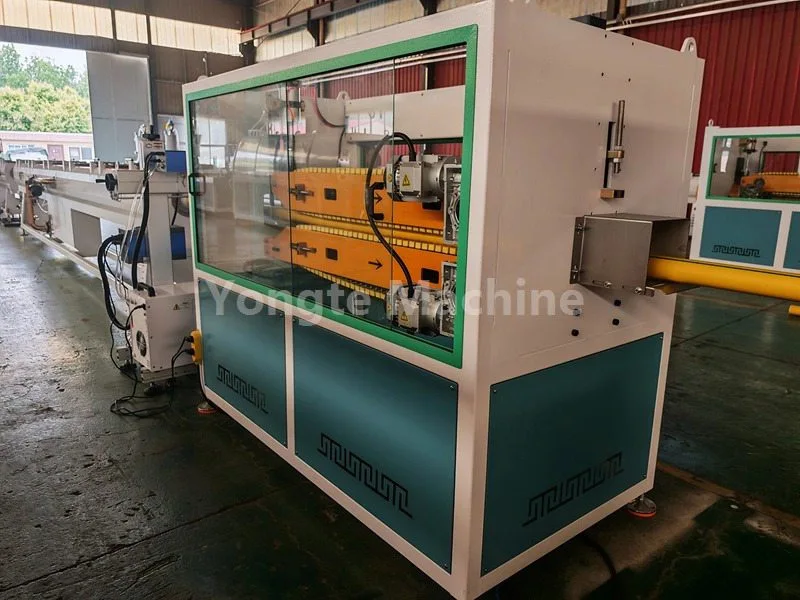 traction system of Yongte high quality PPR pipe extrusion line 