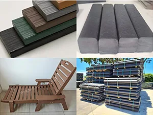 plastic lumber production